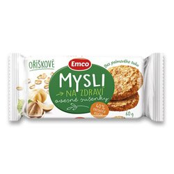 Emco - cereální sušenky - oříškové, 60 g