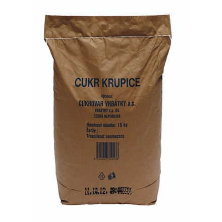 VRBÁTKY Cukr krupice 15 kg
