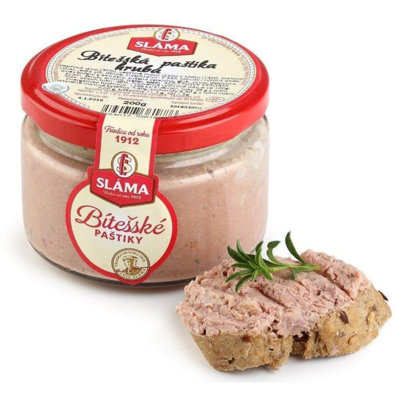 Sláma Bítešská paštika hrubá