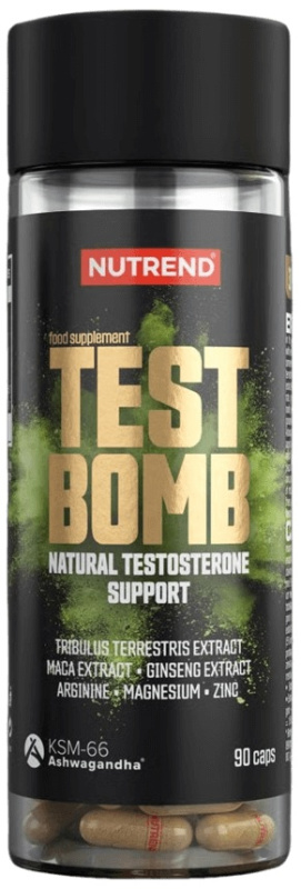 Nutrend Test Bomb, Produkce testosteronu, 90 kapslí