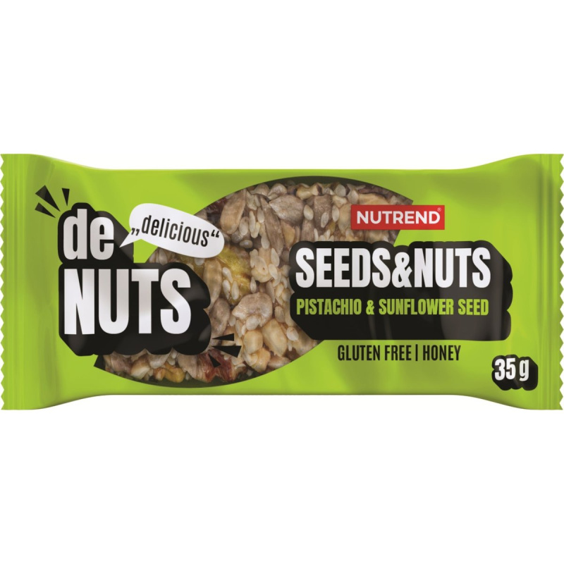 Nutrend Denuts Seeds & Nuts 35 g - pistácie/slunečnice