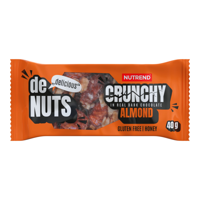 Nutrend Denuts Crunchy 40 g - mandle