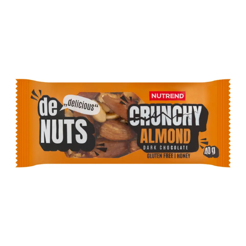 Nutrend Denuts Crunchy 40 g - mandle
