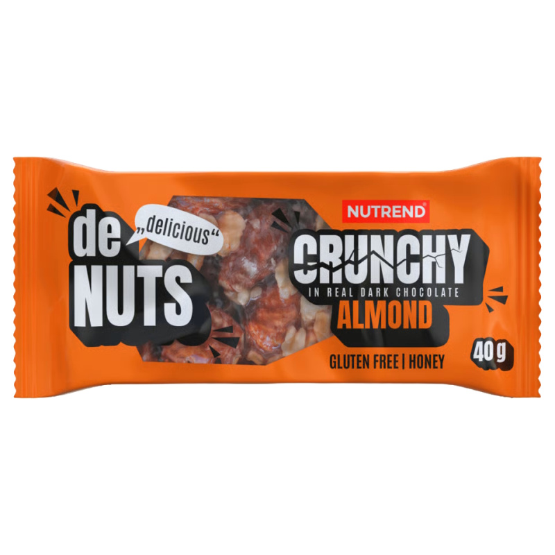 Nutrend Denuts Crunchy 40 g - mandle