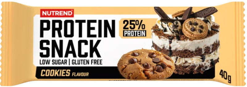 NUTREND Protein Snack, tyčinka, 40 g cookies