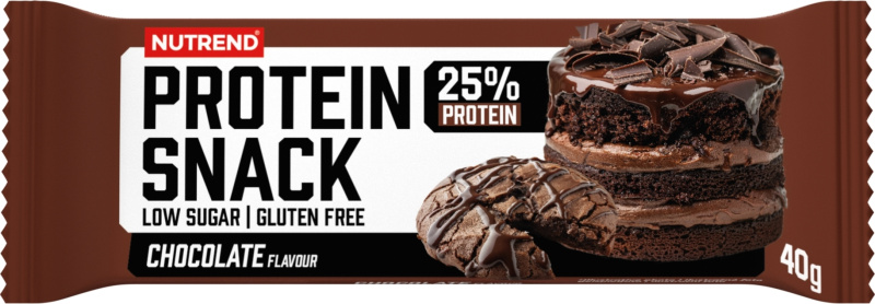 NUTREND Protein Snack, tyčinka, 40 g čokoláda