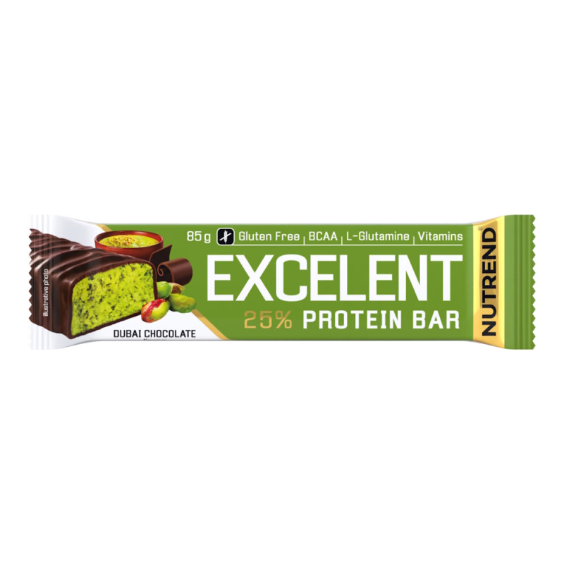 Nutrend Excelent Protein Bar 85 g - Dubajská čokoláda (limitovaná edice)
