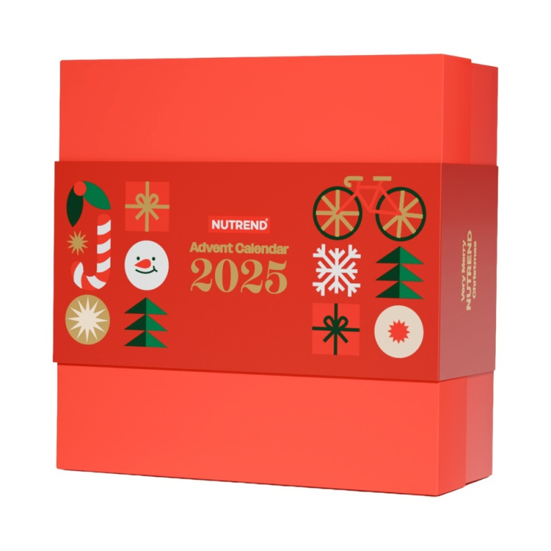 Nutrend ADVENTNÍ KALENDÁŘ 2025 červený