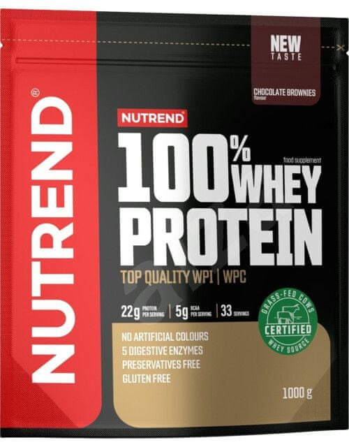 Nutrend 100% Whey Protein 800 g - Cookies Cream