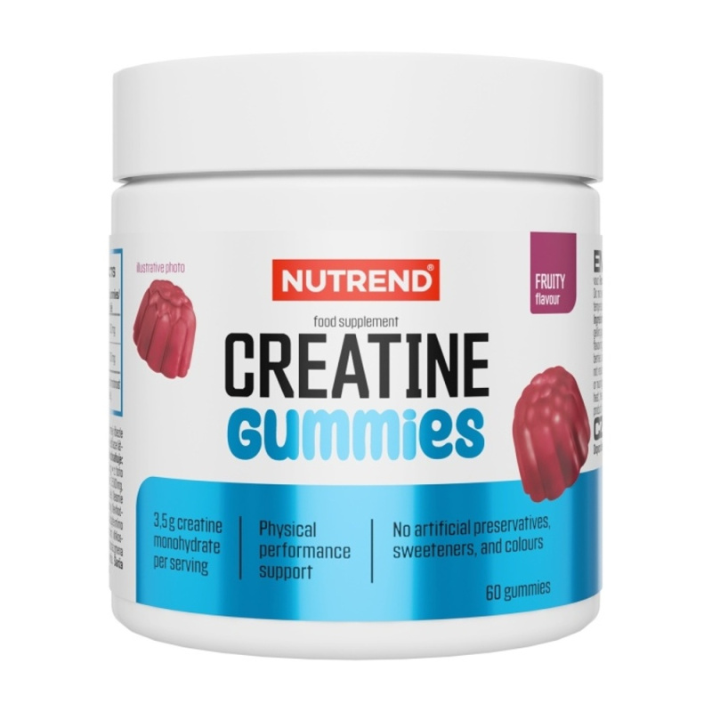 Nutrend Creatine Gummies 60 želé - ovocné