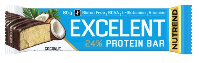 Nutrend Excelent Protein Bar 85 g - kokos v mléčné čokoládě