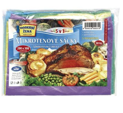 Barevné Mikrotenové sáčky 20x30cm (50ks/sac)