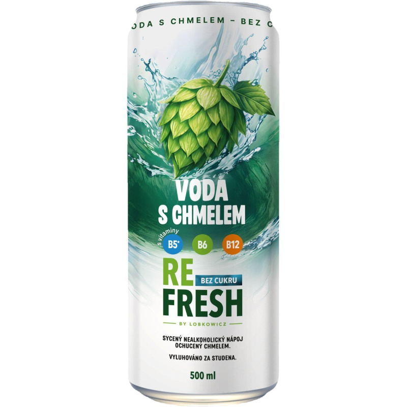 Lobkowicz Refresh Voda s chmelem