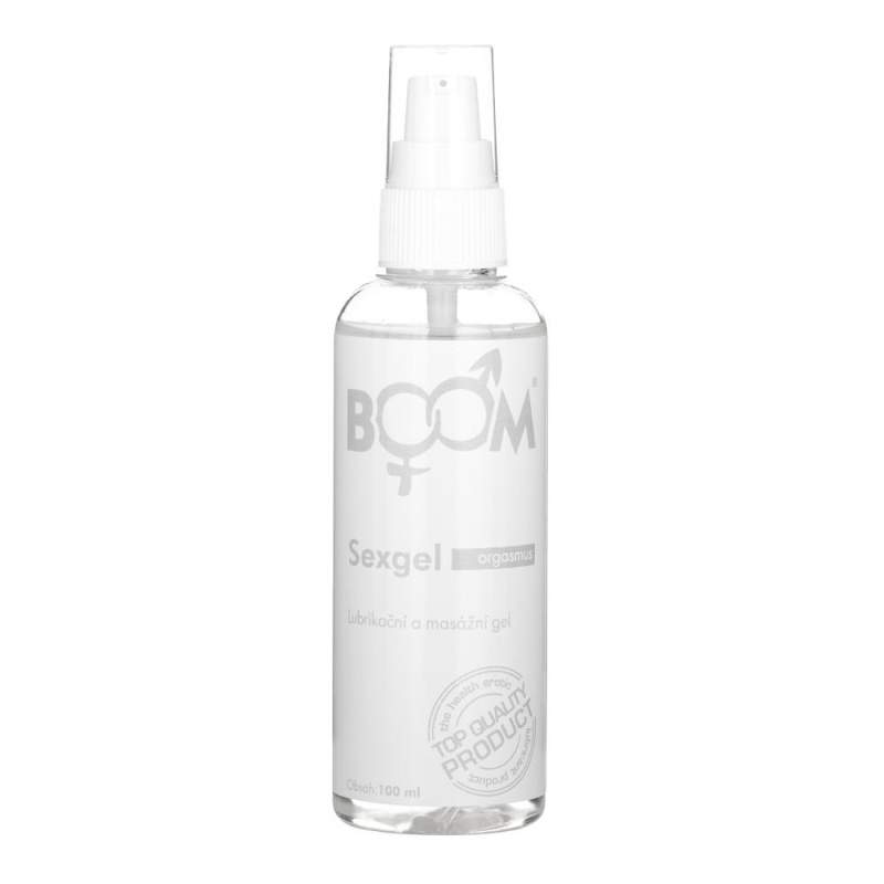 BOOM SexGel lubrikační gel 100 ml - orgasmus