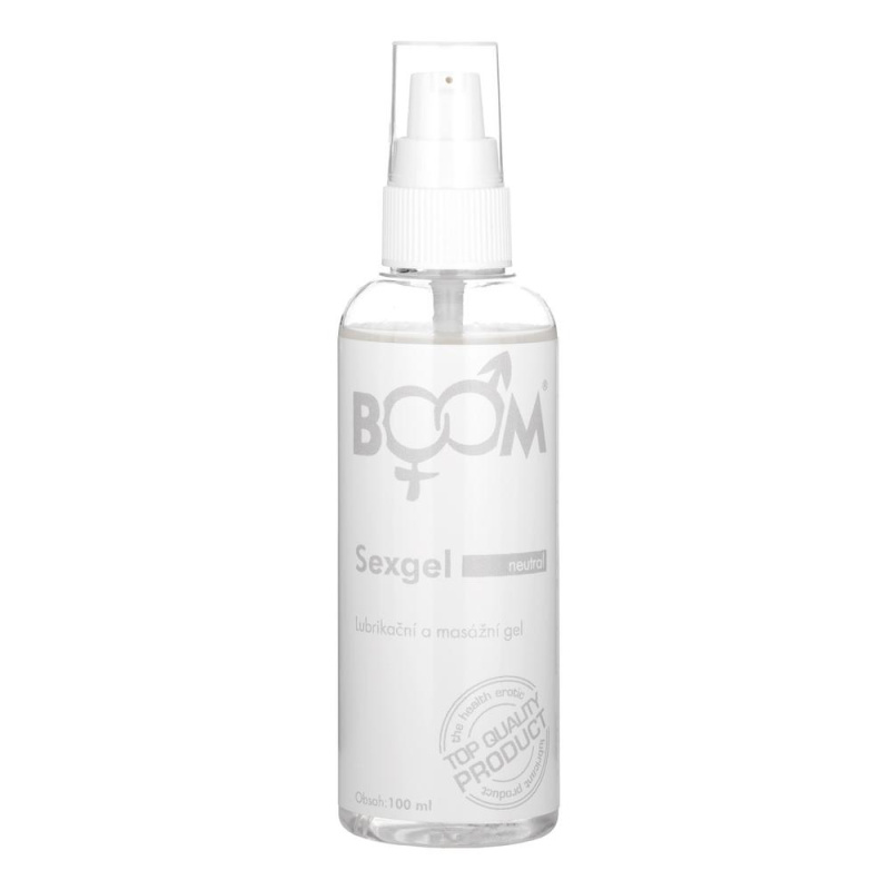 BOOM SexGel lubrikační gel 100 ml - neutral