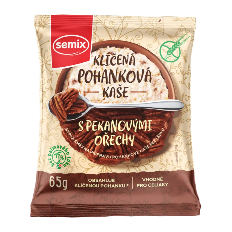 SEMIX Pohanková kaše s pekanovými ořechy bez lepku 65 g