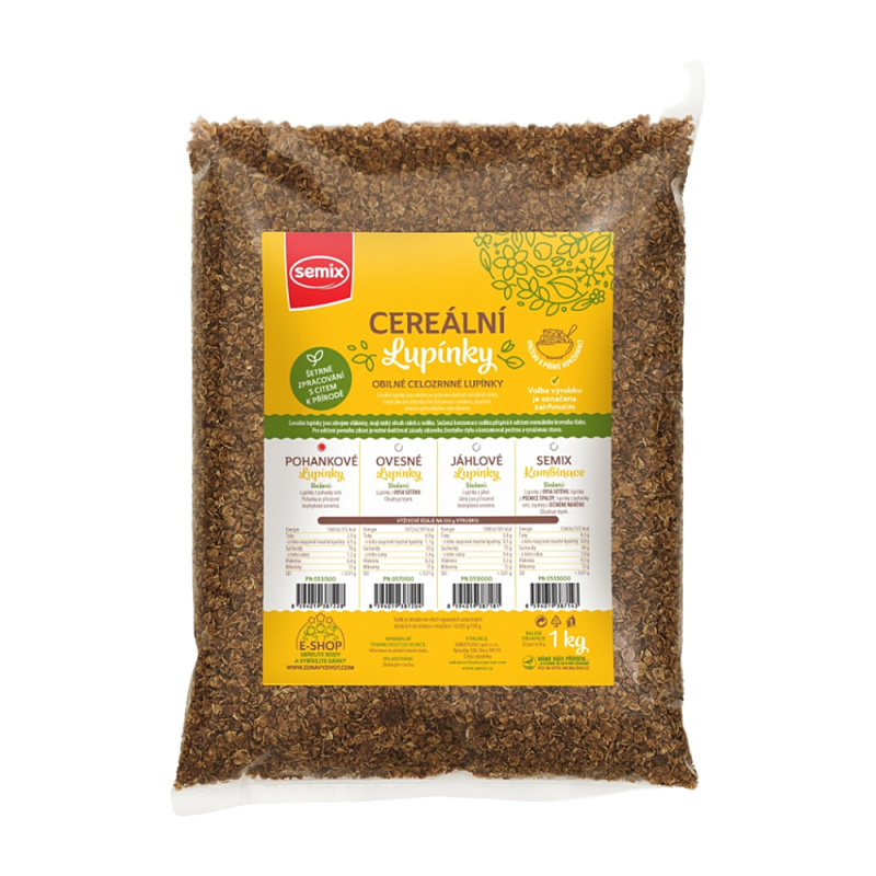 SEMIX Pohankové lupínky bez lepku 1000 g