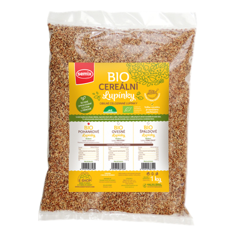 SEMIX Pohankové lupínky BIO 1000 g