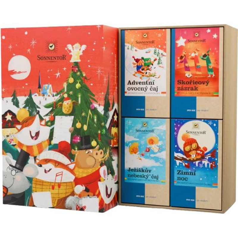 Dárková kazeta čajová - Kouzelné Vánoce - neuveden