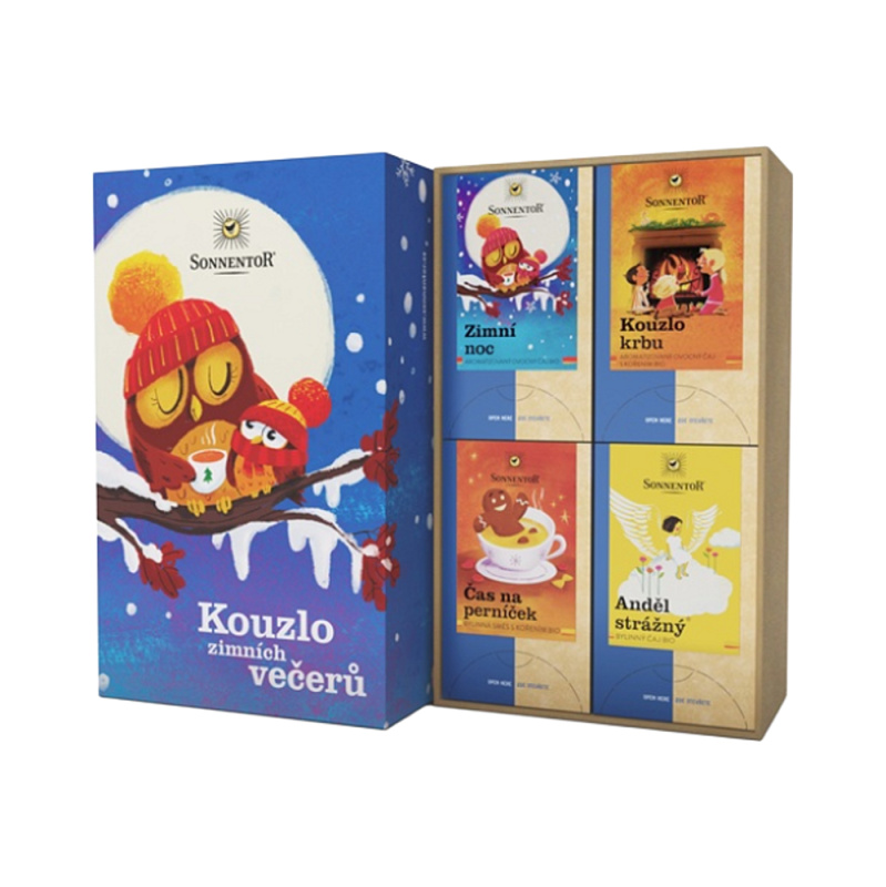 Dárková kazeta čajová - Kouzlo zimních večerů - neuveden