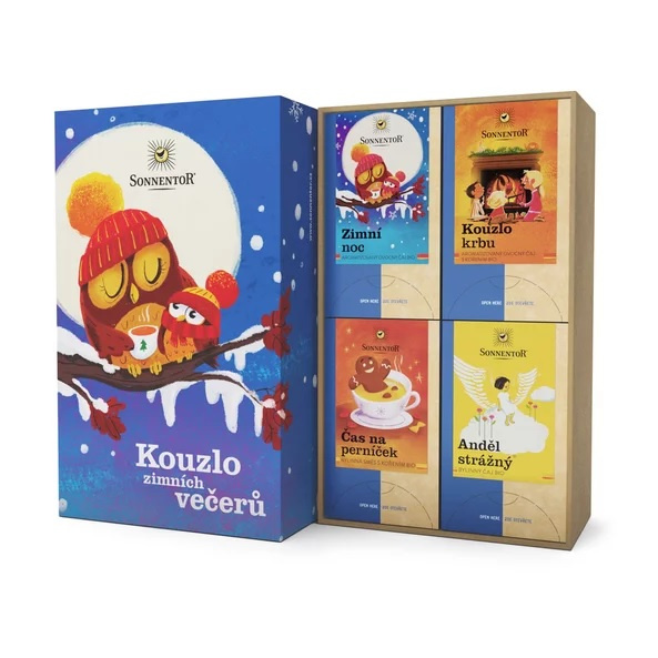 Dárková kazeta čajová - Kouzlo zimních večerů - neuveden