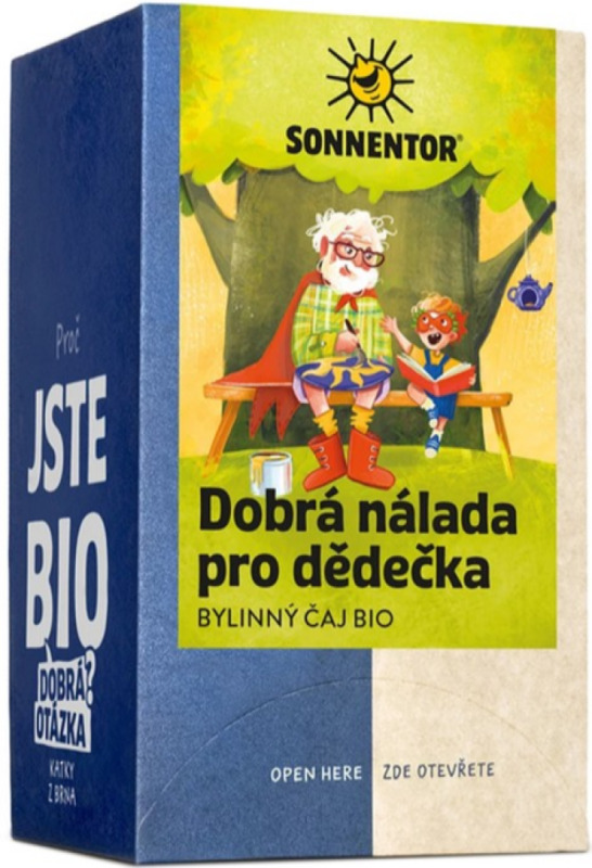 Čaj Dobrá nálada pro dědečka bio