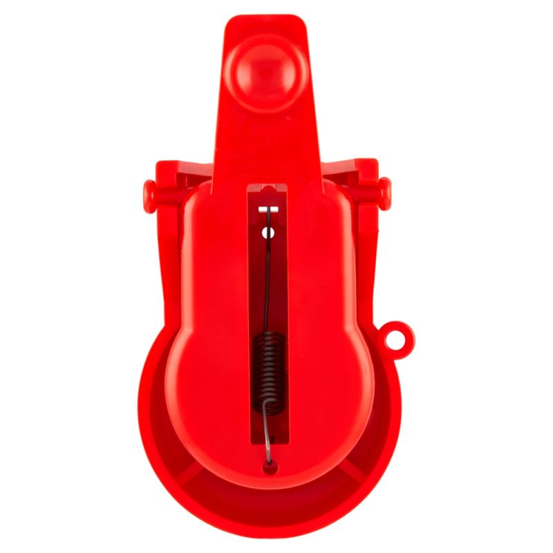 Past na myši plastová zeleno-žlutá