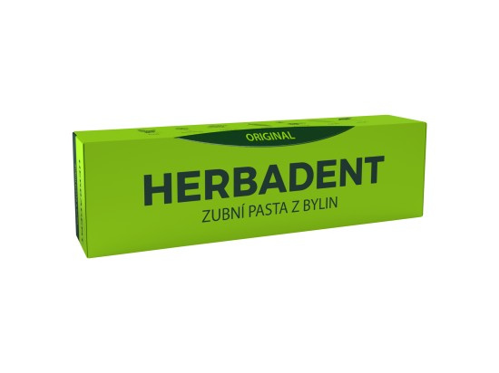 Herbadent Original bylinná zubní pasta s fluoridy 75 g