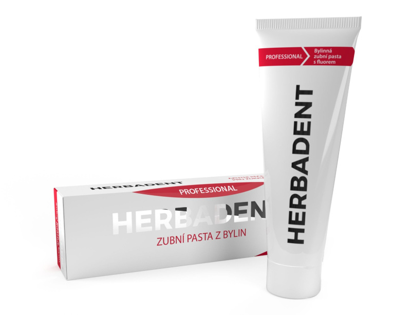 Herbadent Professional bylinná zubní pasta s fluorem 100 g