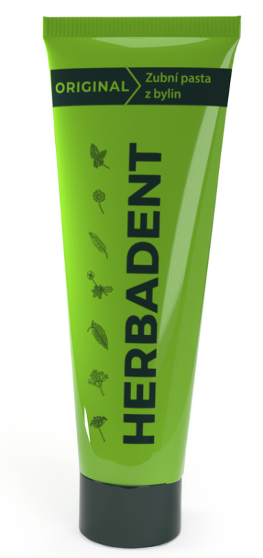 Herbadent Original bylinná zubní pasta s fluoridem 100 g