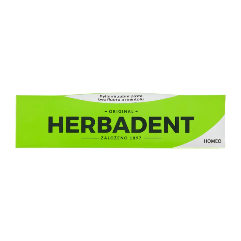Herbadent Homeo bylinná zubní pasta s ženšenem 100 g