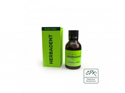 HERBADENT Bylinný roztok na dásně 25 ml