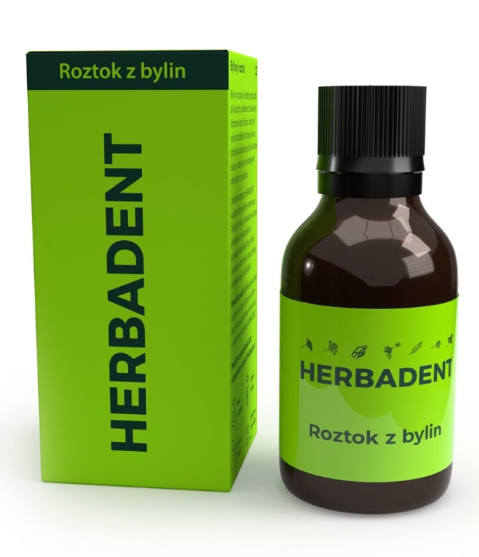 HERBADENT Bylinný roztok na dásně 25 ml