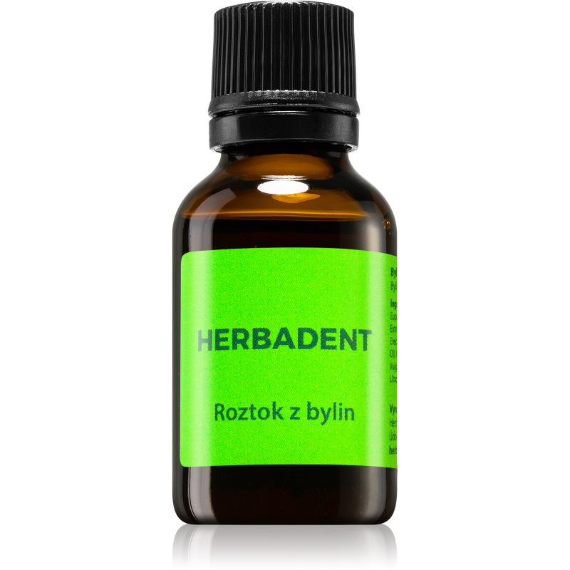 HERBADENT Bylinný roztok na dásně 25 ml