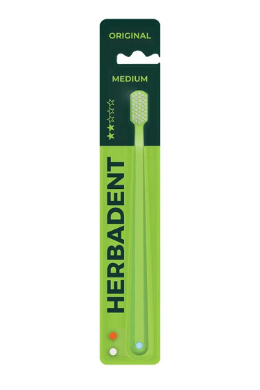 Herbadent Original Eco zubní kartáček Medium
