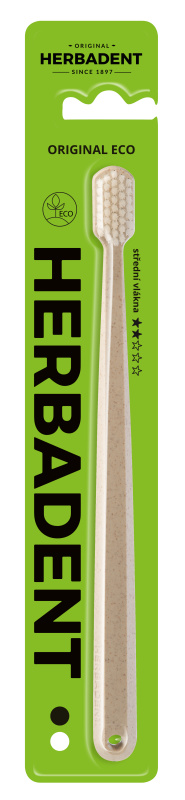 Herbadent Original Eco zubní kartáček Medium