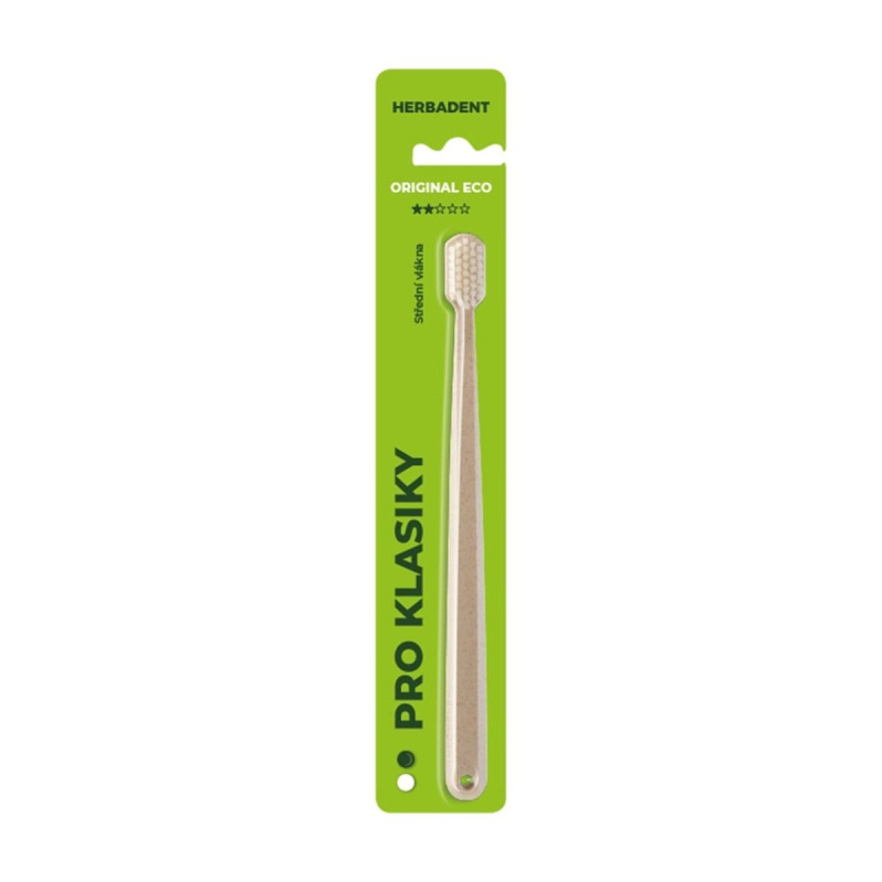 Herbadent Original Eco zubní kartáček Medium