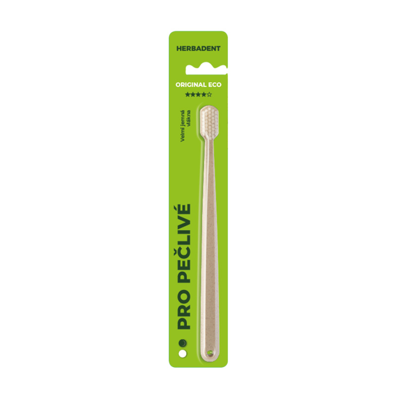 Herbadent Original Eco zubní kartáček SuperSoft