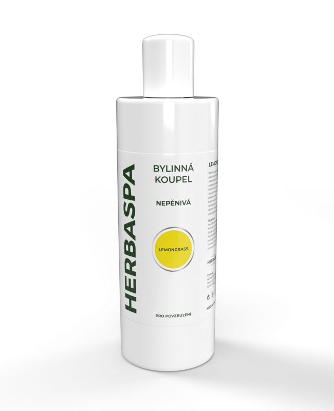Herbadent HERBASPA Nepěnivá bylinná koupel Lemongrass Objem: 400 ml