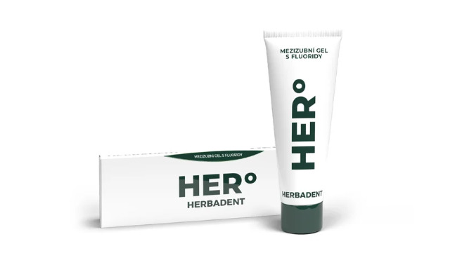 HERBADENT Original Bylinný mezizubní gel s fluoridy 25 g