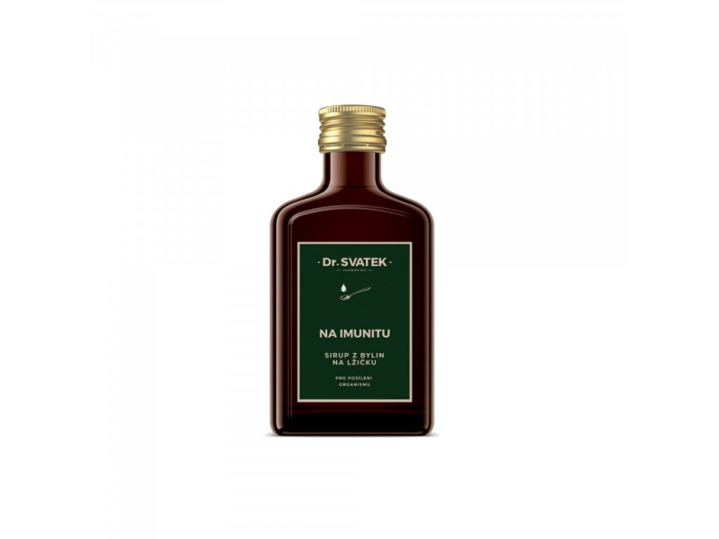 Dr. Svatek SIRUP Z BYLIN NA LŽIČKU NA IMUNITU 250 ml