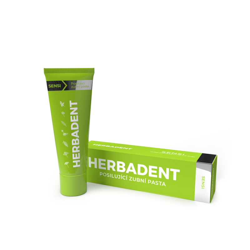 Herbadent Herbal Toothpaste Fresh Herbs bylinná zubní pasta Fresh Herbs 75 g