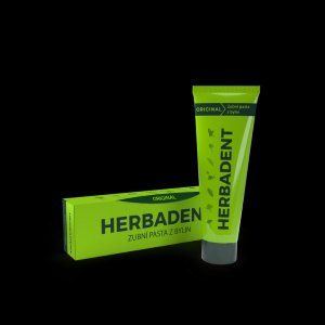 Herbadent Original bylinná zubní pasta s fluoridy