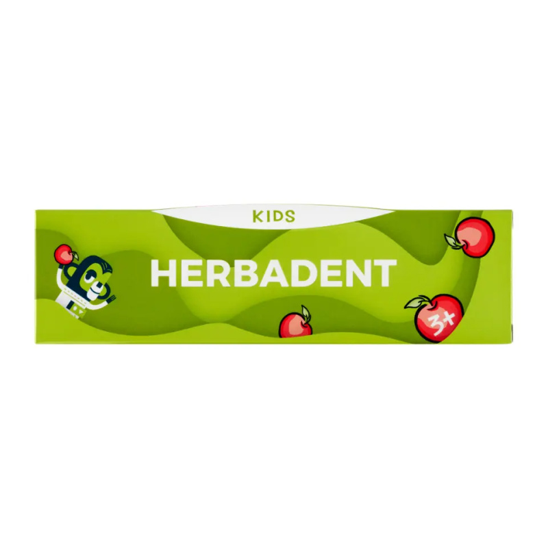 HERBADENT Kids Bylinná zubní pasta jablko 75 g