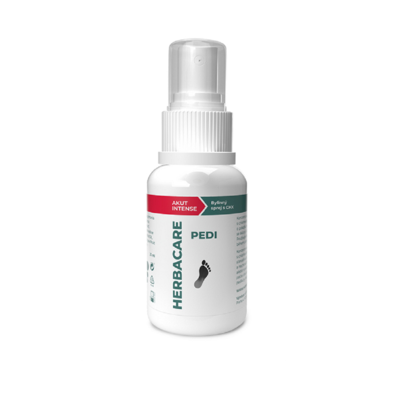 HERBACARE Pedi Akut Sprej Intense s chlorhexidinem (0,3 %) 25 ml