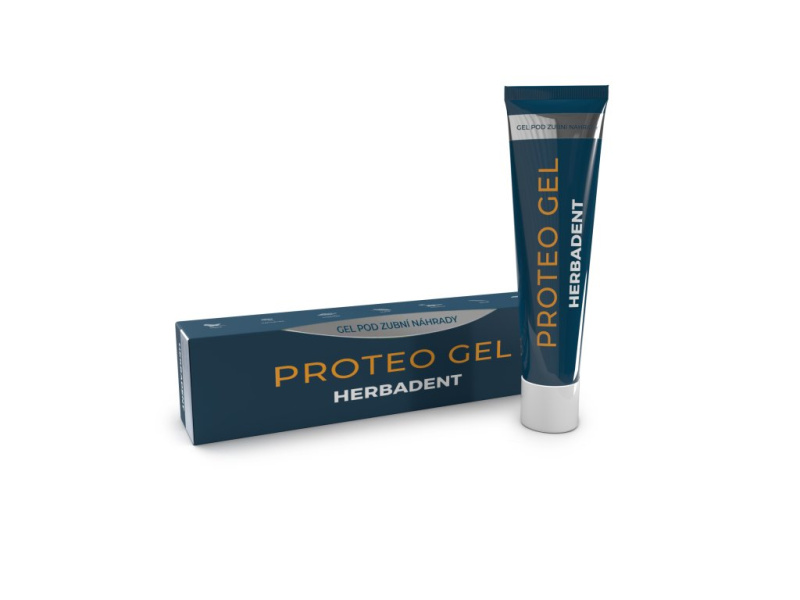 HERBADENT Proteo Gel pod zubní náhrady 40 g