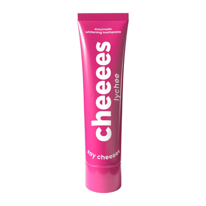 Cheeees Lychee enzymatická bělící zubní pasta