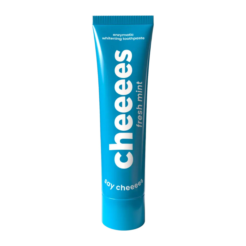 Cheeees Fresh mint enzymatická bělící zubní pasta
