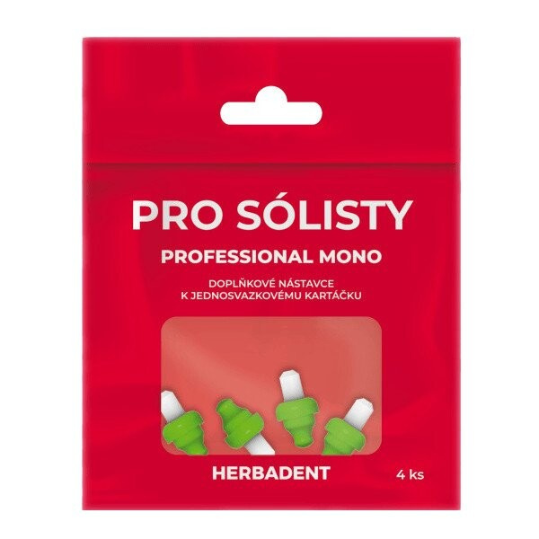 Herbadent Mono Náhradní hlavice 4 ks