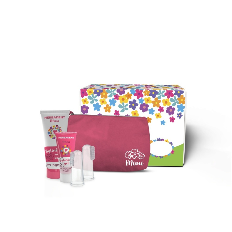 Herbadent MIMI První zoubky dárkový balíček